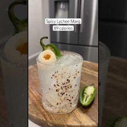 Spicy Lychee Margarita