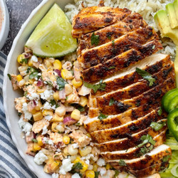 Street Corn Chicken Bowls