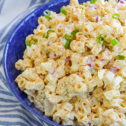 Deviled Egg Pasta Salad
