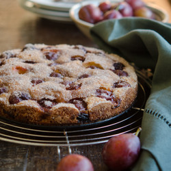 Easy Plum Cake (classic Plum Torte)