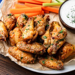Garlic Parmesan Chicken Wings
