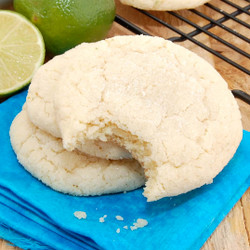 Chewy Coconut Lime Sugar Cookies Recipe