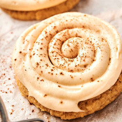 Copycat Crumbl Caramel Pumpkin Cookies Recipe