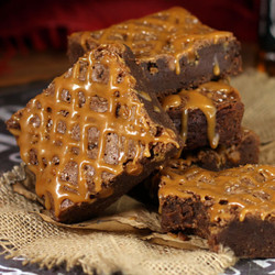 Jack Daniel's Salted Caramel Fudge Brownie