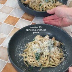 Spinach &amp; Artichoke Pasta