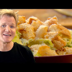 Homemade Caesar Salad With A Gordon Ramsay Touch