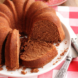 Nana’s Chocolate Pound Cake