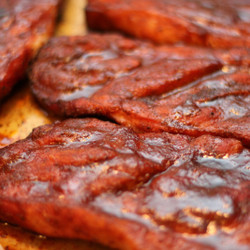 Smoked Pork Steaks