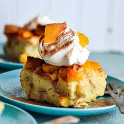 Peach French Toast Casserole