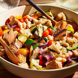 Cannellini Bean Salad With Pesto