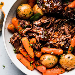 Instant Pot Pot Roast With Red Wine