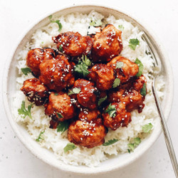 Sesame Miso Bbq Vegan Cauliflower Bites