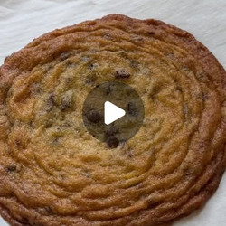 Jumbo Thin And Crispy Chocolate Chip Cookie