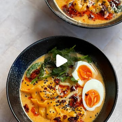 Noodle Dumpling Soup