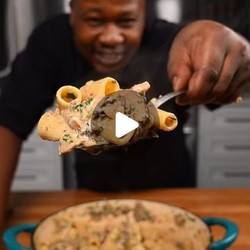 Mushroom And Bacon Rigatoni