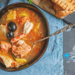 Blue-zone Bouillabaisse