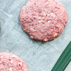 Salted Strawberry Cookies (from Scratch &amp; Naturally Pink!)