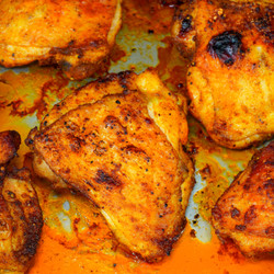 Baked Chicken Thighs