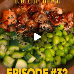 Simple, High Protein Soy Garlic Salmon Bowl Recipe