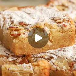 Almond Croissant And Brown Sugar Blondie