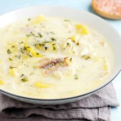 Cullen Skink (scottish Smoked Fish Chowder) soup
