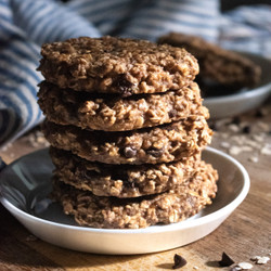 Sourdough Oatmeal Breakfast Cookies