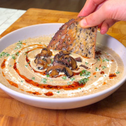 Easy Roasted Mushroom Soup