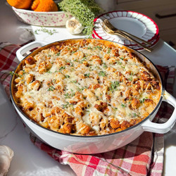 French Onion White Mac N Cheese