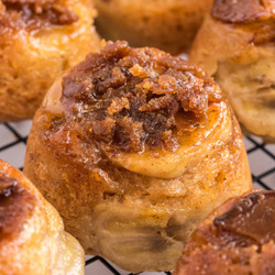 Banana Upside Down Muffins