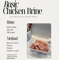 Recipe: How To Brine Chicken Breasts