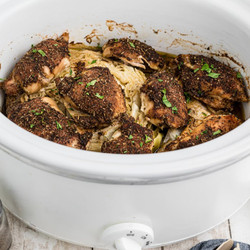 Slow Cooker Chicken And Cabbage