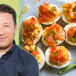 Jamie Oliver's Easy Upgrade For Better Deviled Eggs