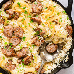 Sausage And Rice Bake