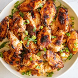Hawaiian Baked Chicken Wings