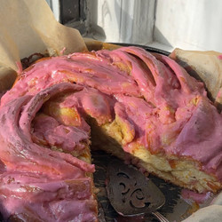 Blood Orange Cardamom Bun