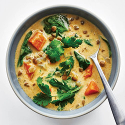 Green Curry Lentil Soup