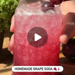 Homemade Grape Soda