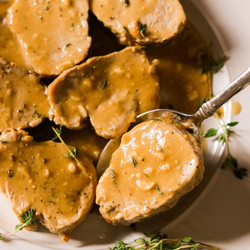 Garlic Dijon Whole30 Instant Pot Pork Tenderloin (paleo, Keto)