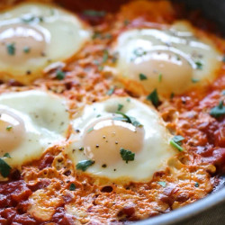 Harissa Eggs In Purgatory