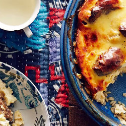 Tave Kosi (baked Lamb And Rice With Yoghurt)