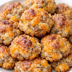 Southern 3-ingredient Sausage Balls