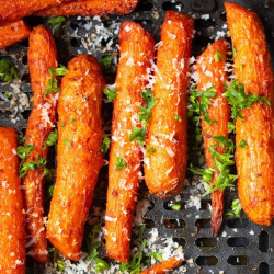 Roasted Air Fryer Carrots (sweet Or Savory)
