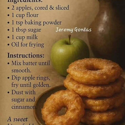 Irish Apple Fritters