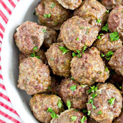 Easy Homemade Meatballs