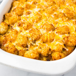 Tater Tot Sausage Breakfast Casserole