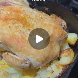 Poulet Roti Or Roast Chicken