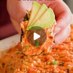 Salmon Sushi Bake