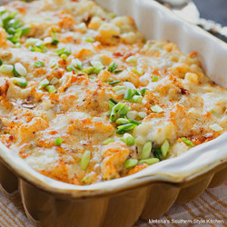 Sour Cream And Onion Smashed Potato Casserole