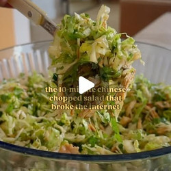 10-minute Chinese Chicken Chopped Salad