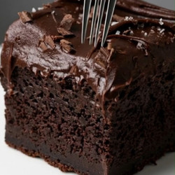 Dark Chocolate Fudge Cake